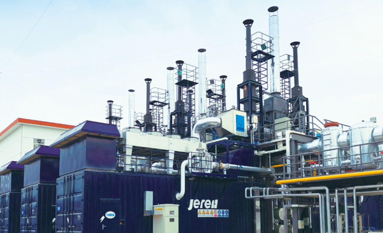 The World’s Largest  LCBMM Power Project of Jenbacher,  China